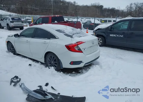 2019 Honda Civic Ex from USA, damaged, VIN JHMFC1F32KX001510